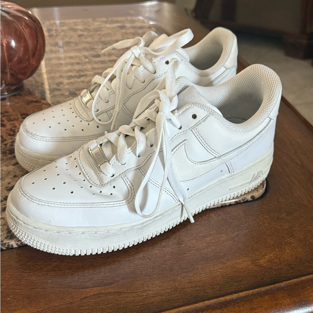 Nike Off-White Leather Sneakers
